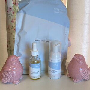 Sugared + Bronzed starter kit, mitt, Glow drops, mousse